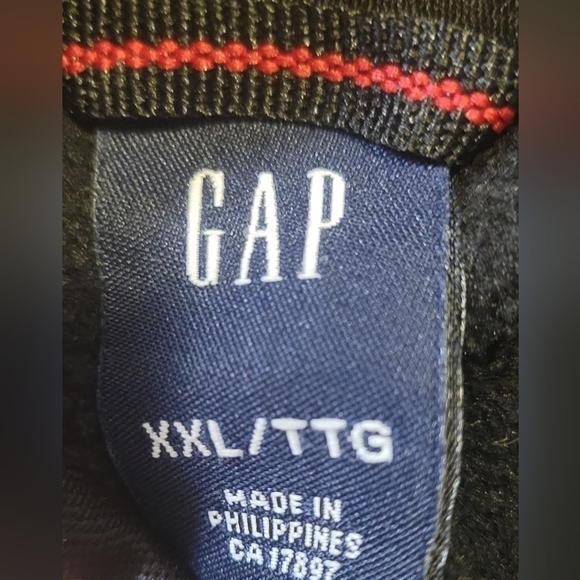 Gap Pull Over ¾ Zip-Up Black Sweater - Picture 5 of 6